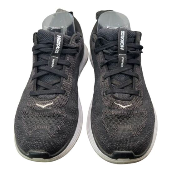 Hoka Women's Hupana Flow Black Running Shoes Size 8 - Picture 2 of 7